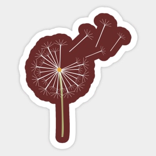 Dandelion Sticker